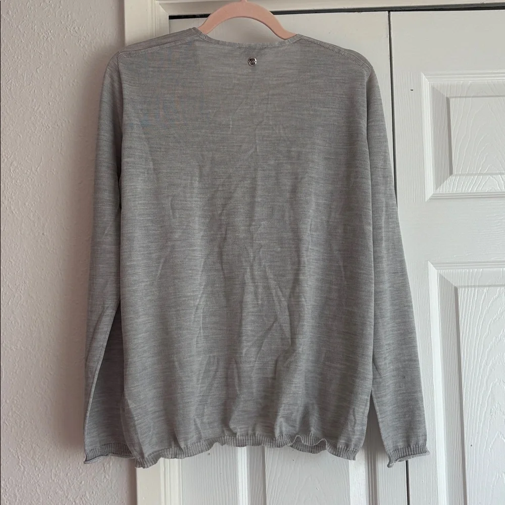 NWT Escada Sport 100% Virgin Wool Lightweight Sweater Top